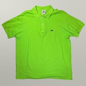 Lacoste - Polo Shirt - Lime Green - Men's Large